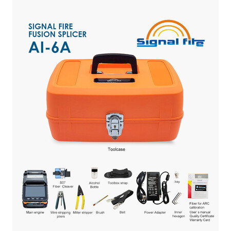 FO - Signal Fire AI-6A FTTH Fiber Optical Automatic Fusion Splicer Optik