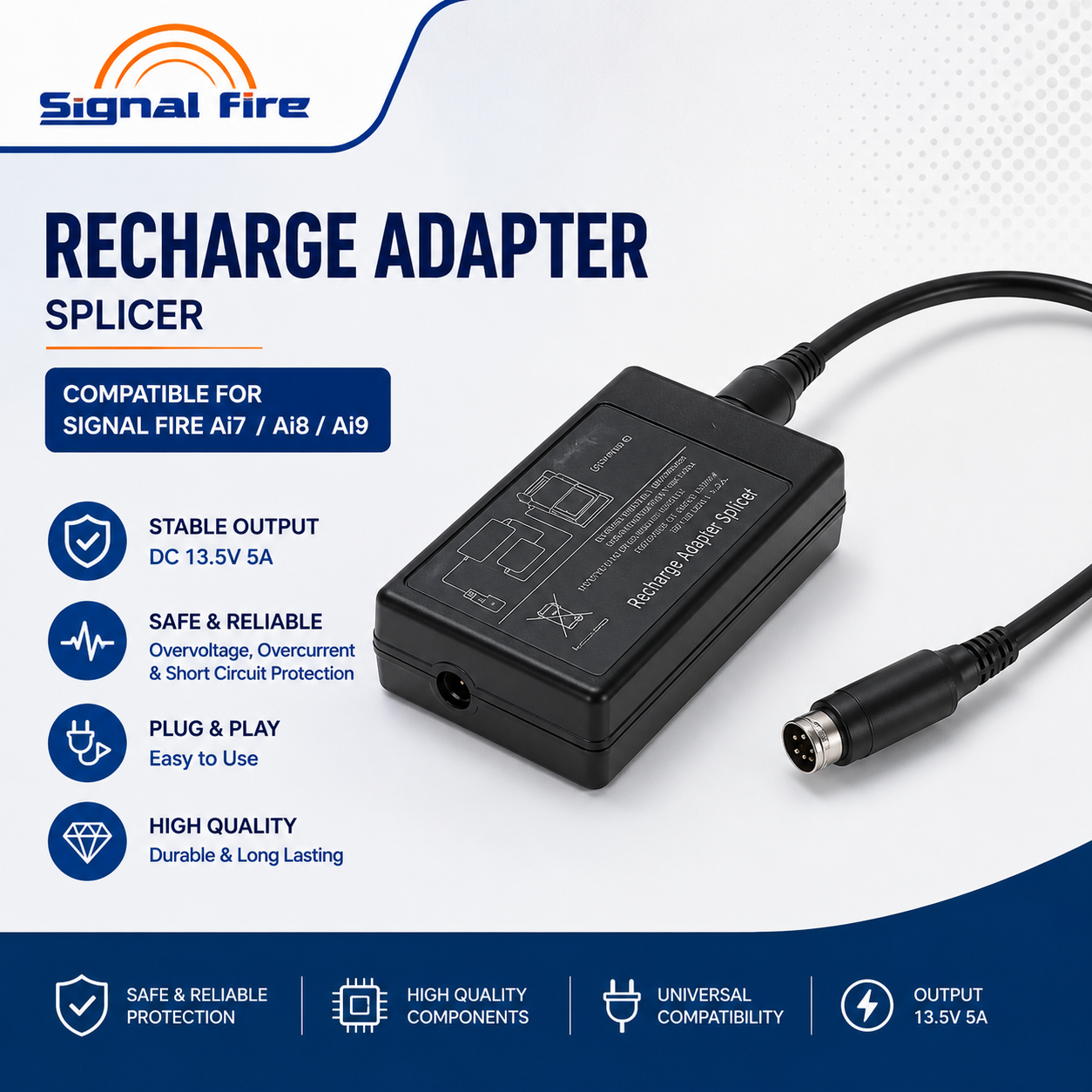 FO - Recharge Adapter Splicer Signal Fire Ai7 Ai8 Ai9