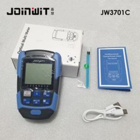 FO - Joinwit JW3701C SC/FC Optical Power Meter OPM VFL LAN Tester Alat Ukur Kabel Fiber Optik FO JW3701