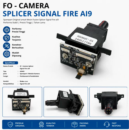 FO - Signal Fire AI9 Camera Splicer Sparepart Mesin Fusion Splicer Fiber Optik