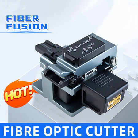 FO - TUMTEC A8+ Cleaver Fiber Optic Original High Precision Pemotong Kabel Optik