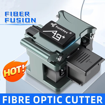FO - TUMTEC A9+ Cleaver Fiber Optic Original High Precision Pemotong Kabel Optik